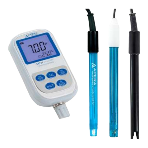 Apera Instruments SX731 user manual