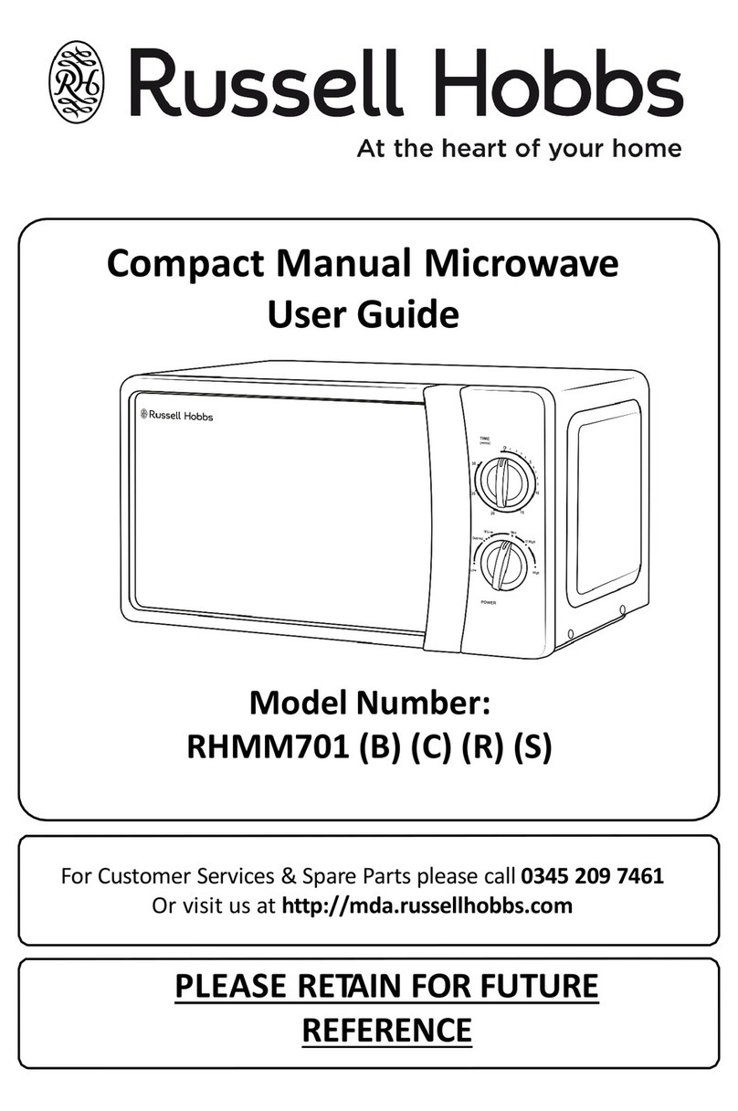 Russell Hobbs RHMM701B User manual