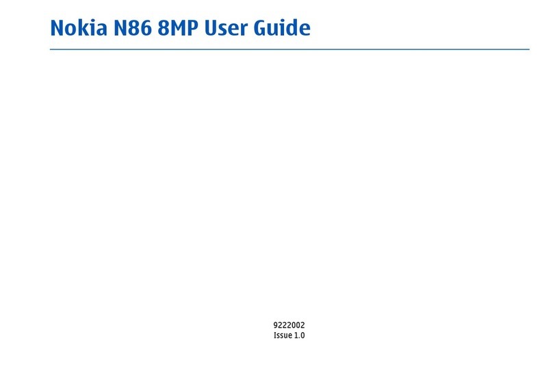 Nokia N86 User manual Nokia N86 User manual