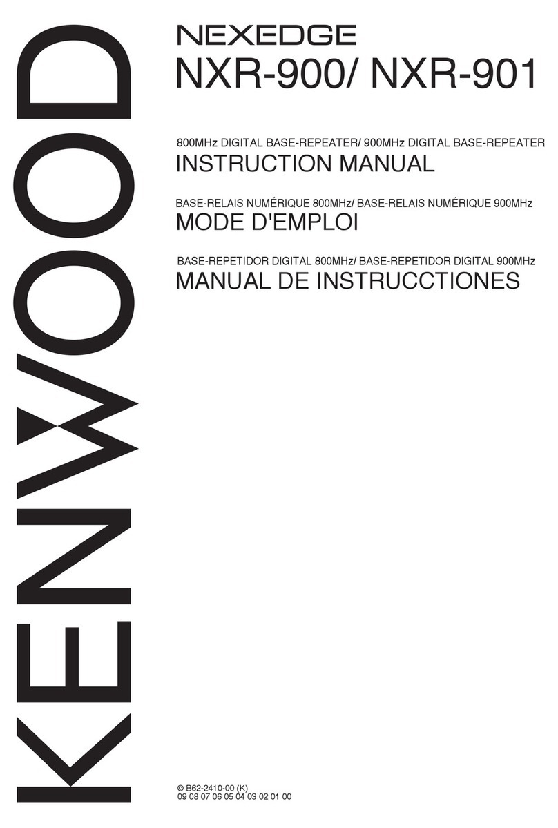 Kenwood NEXEDGE NXR-901 User manual