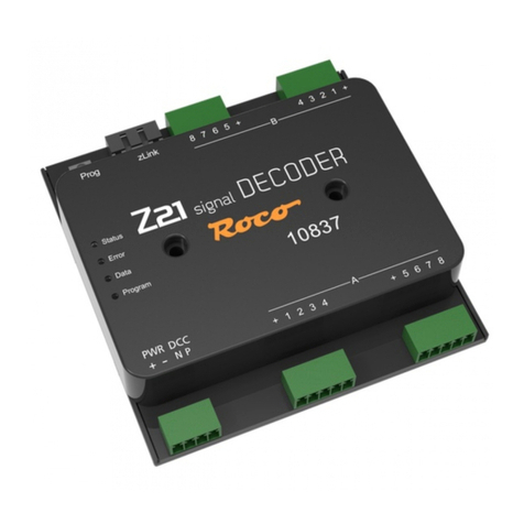 roco Z21 Signal Decoder User manual