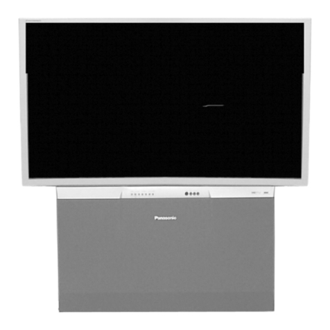 Panasonic PT53WX54J - 53" PROJECTION TV HD User manual