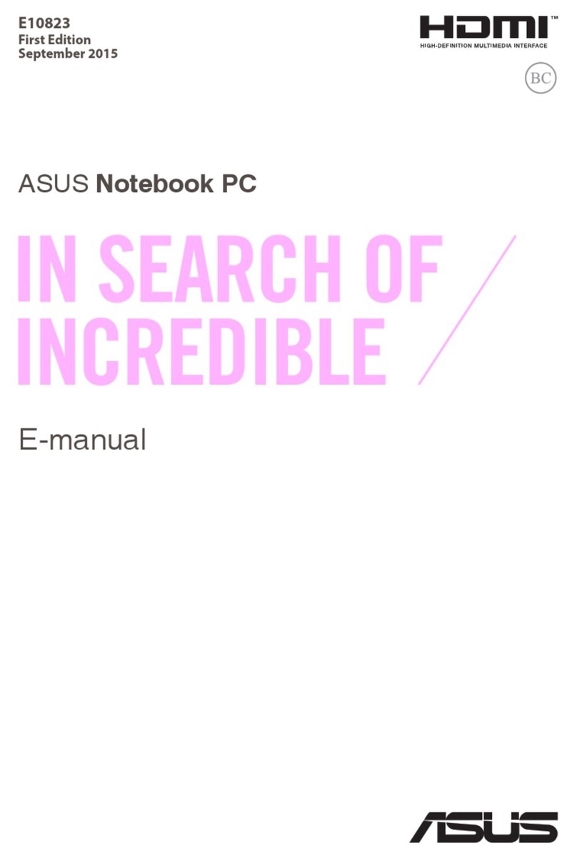 Asus E10823 manual