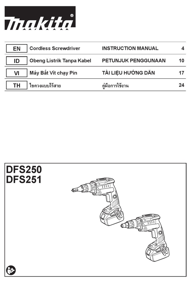 Makita DFS251RTE User manual