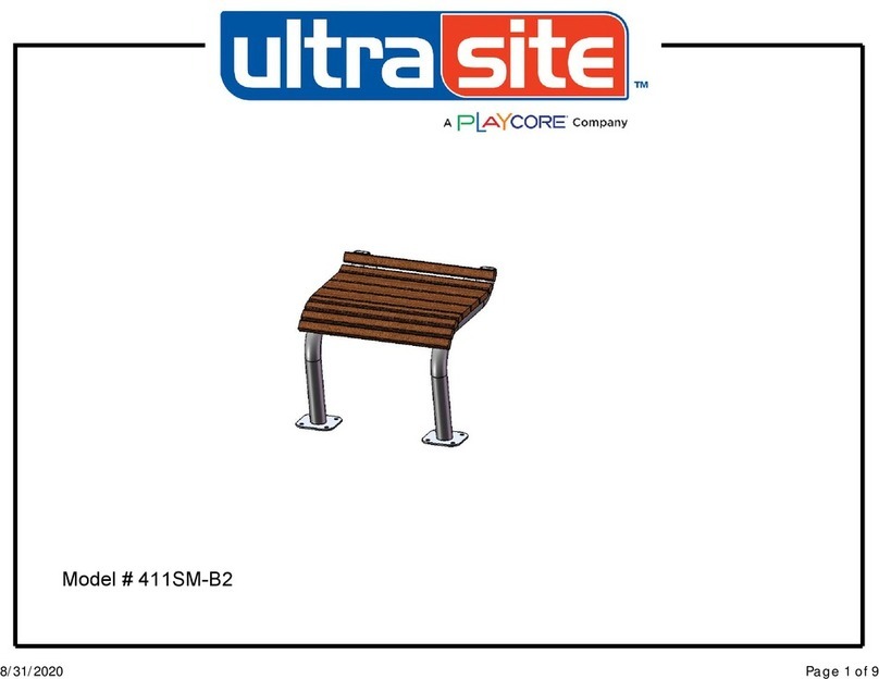 Playcore ULTRA SITE 411SM-B2 User manual