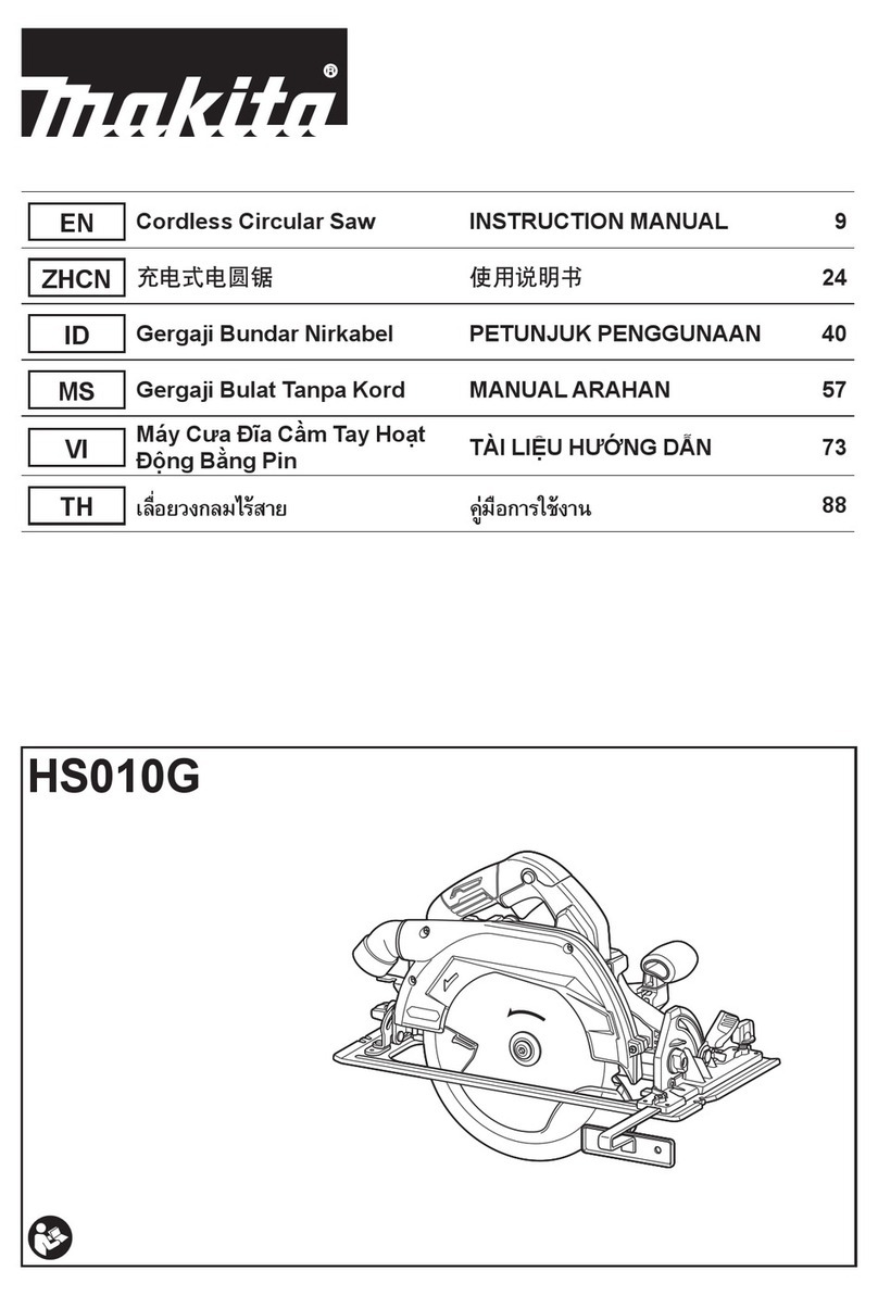 Makita HS010GZ instruction manual