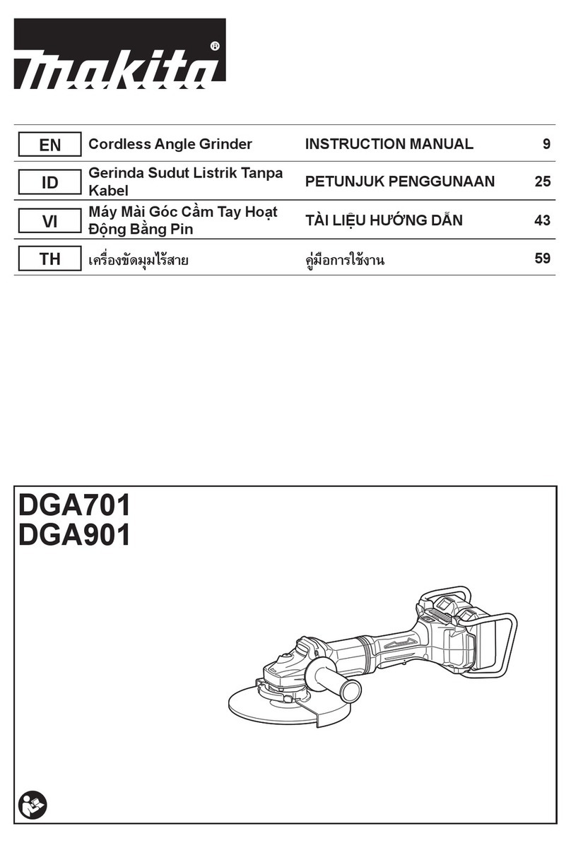 Makita DGA701Z User manual
