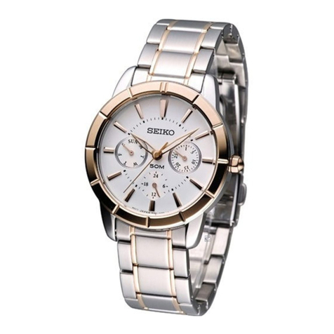 Seiko SSVB049 instructions