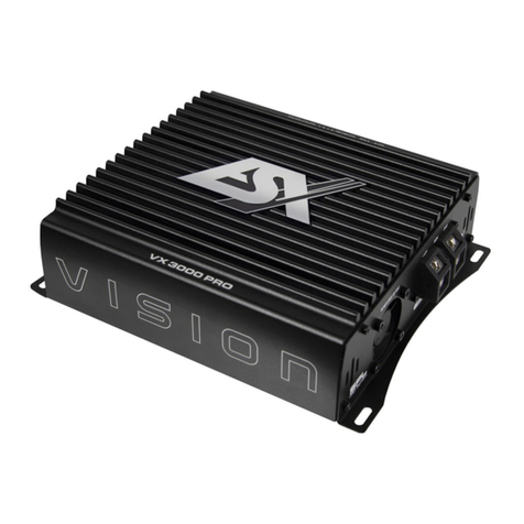 ESX Vision VX 3000 PRO owner's manual