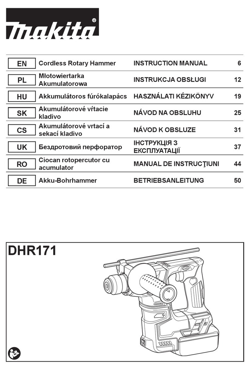 Makita DHR171RFJ instruction manual