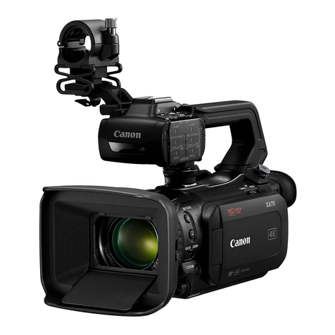 Canon XA70 instruction manual