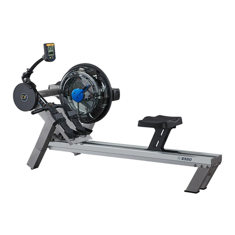 First Degree Fitness Fluid E550 user guide
