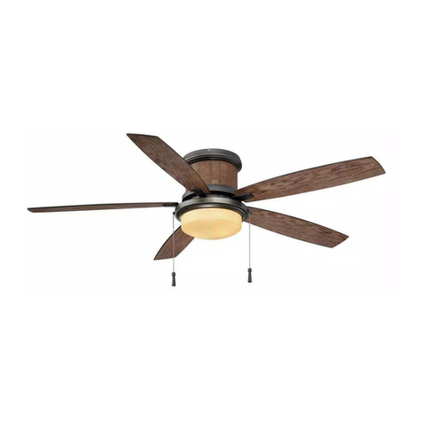 HAMPTON BAY ROANOKE YG216C-NI User manual