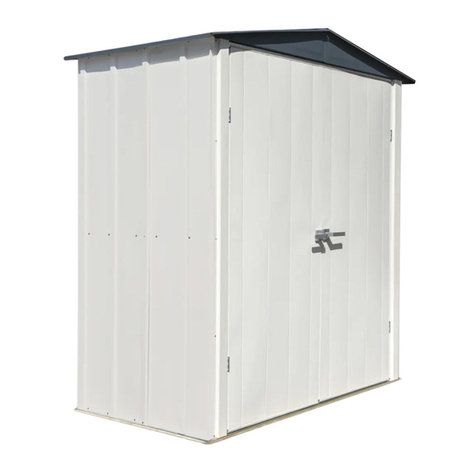 Arrow Storage Products SpaceMaker PS63 Owner's manual & assembly guide Arrow Storage Products SpaceMaker PS63 Owner's manual & assembly guide