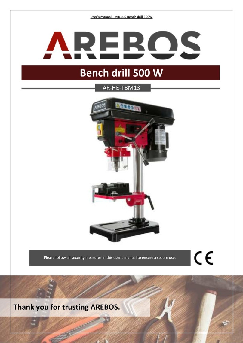 AREBOS AR-HE-TBM13 User manual