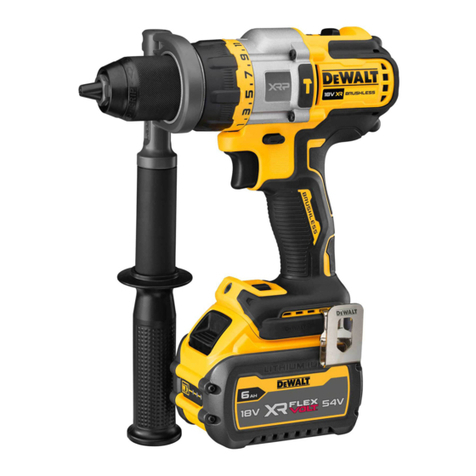 DeWalt XR LI-ION DCD999X1 User manual