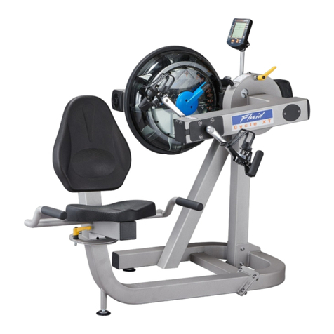 First Degree Fitness FLUID E750 user guide