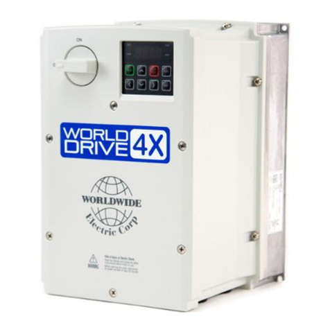 Worldwide WorldDrive 4X VFD Operation manual