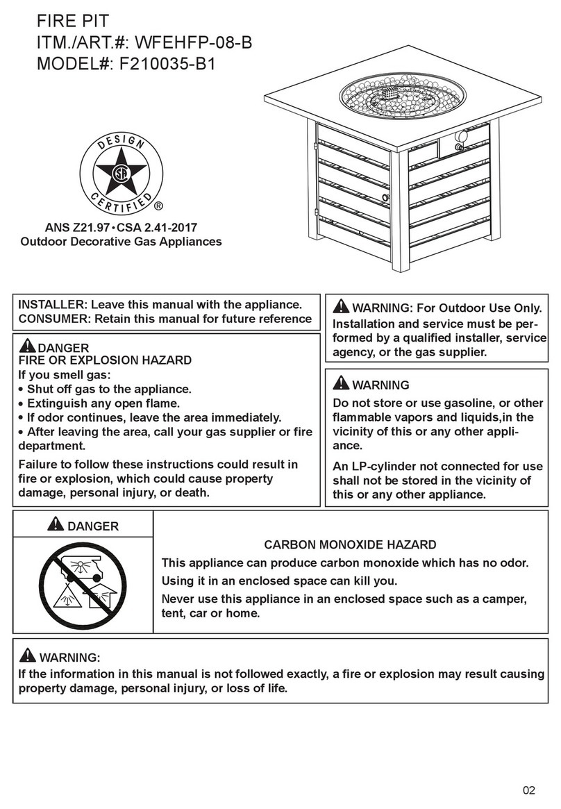 CASAINC WFEHFP-08-B manual