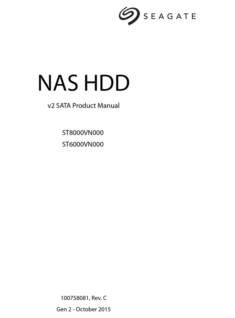 Seagate NAS HDD User manual