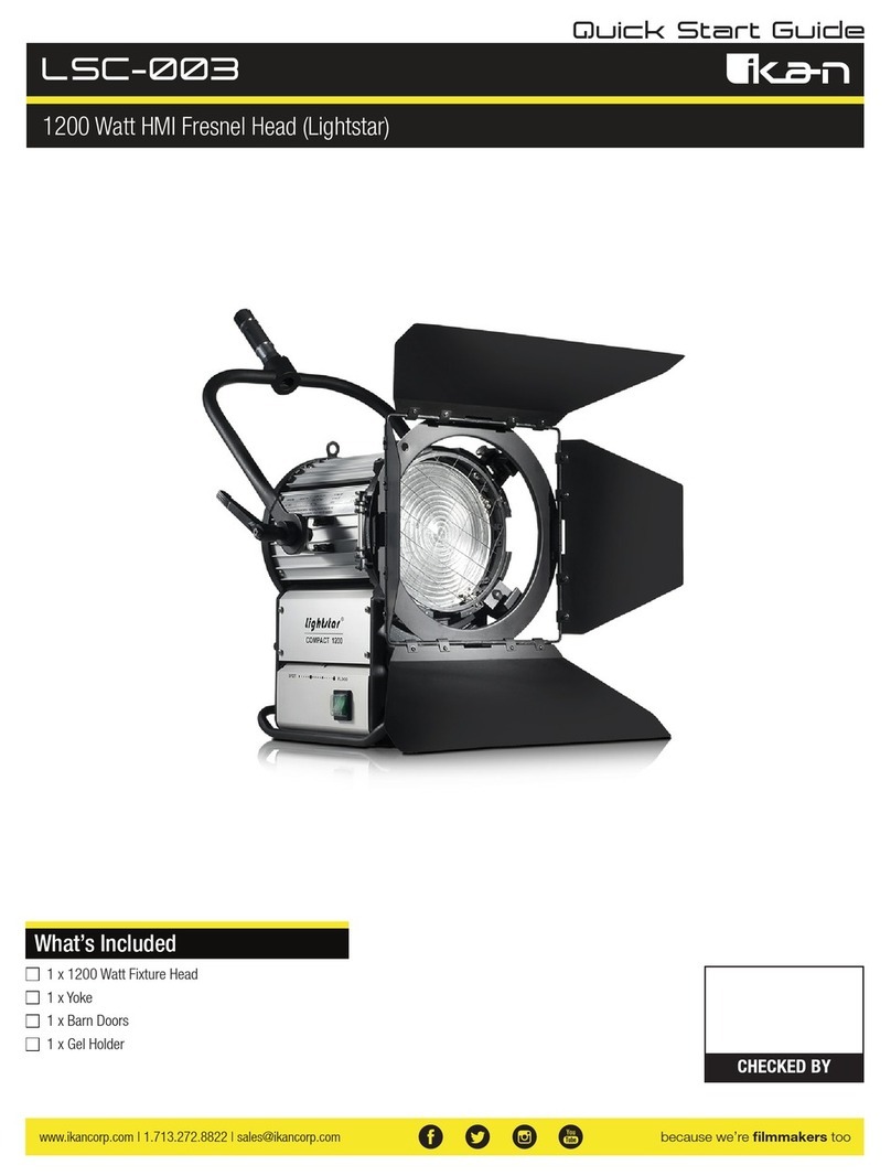 Ikan LSC-003 quick start guide