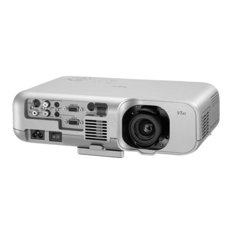 NEC VT45KG User manual