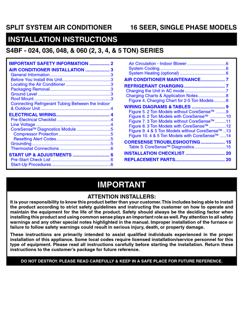 Nortek S4BF-036 installation instructions