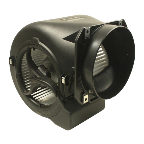 Ebmpapst D2E146-HS97-71 operating instructions