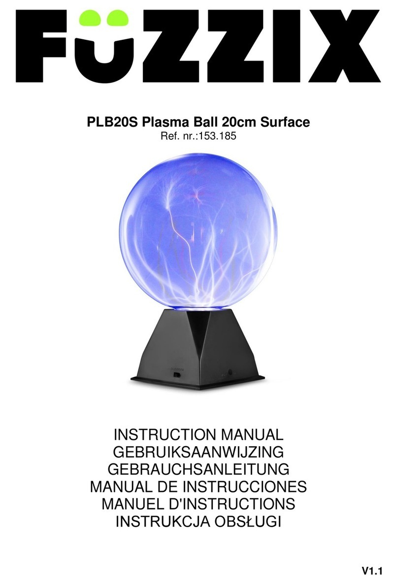 Fuzzix PLB20S instruction manual