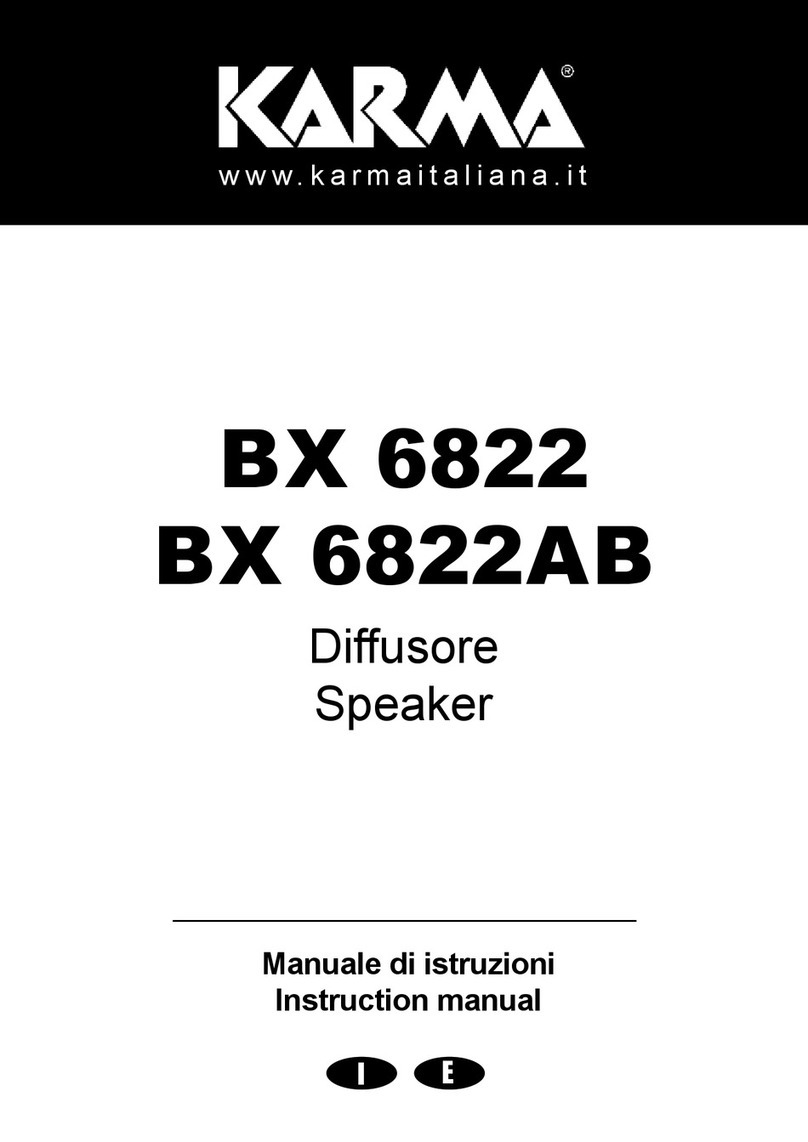 Karma BX 6822AB User manual Karma BX 6822AB User manual