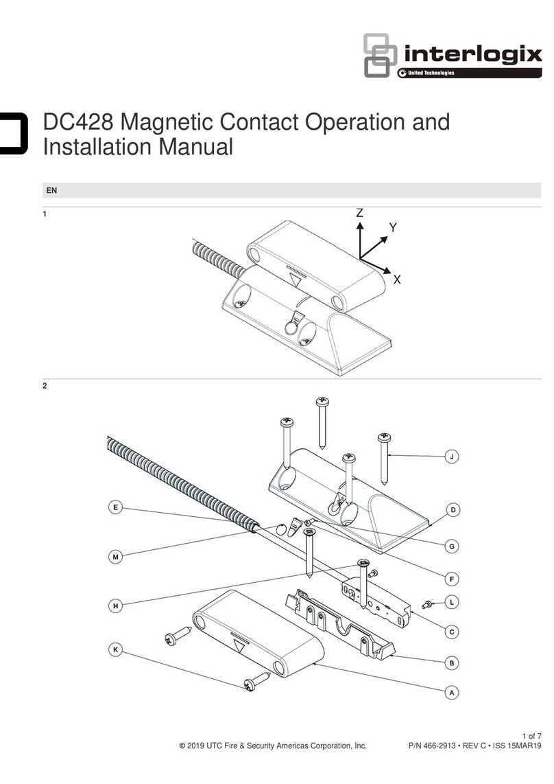 Interlogix DC428 Operation and installation manual