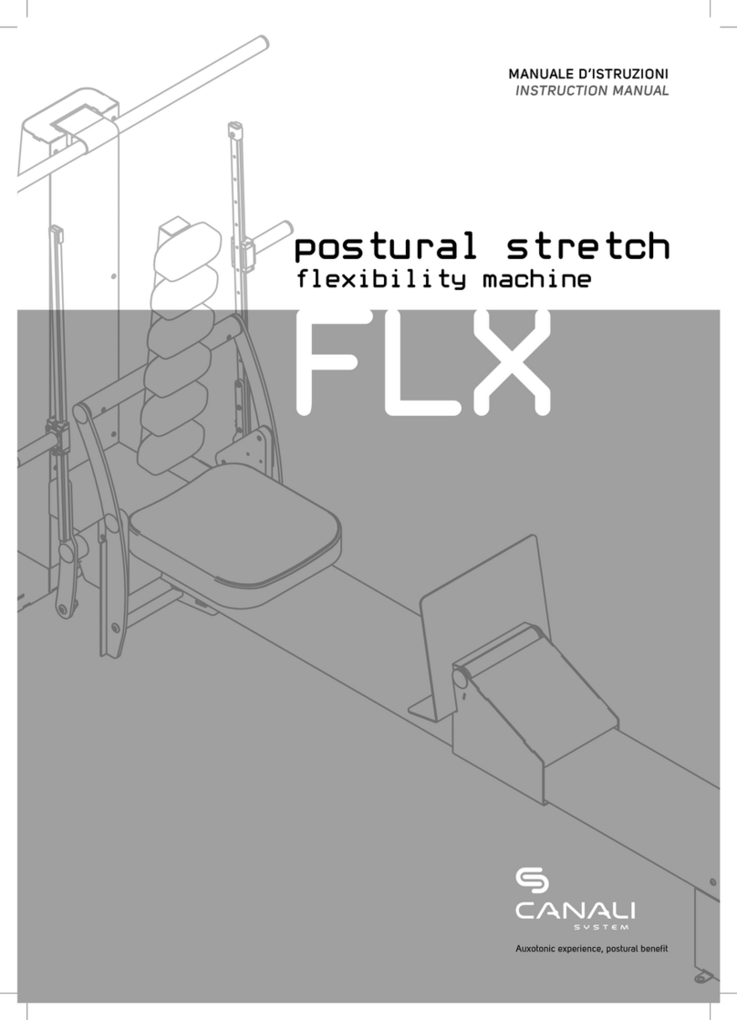 CANALI SYSTEM FLX instruction manual CANALI SYSTEM FLX instruction manual