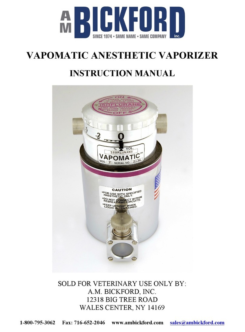 AM BICKFORD VAPOMATIC instruction manual