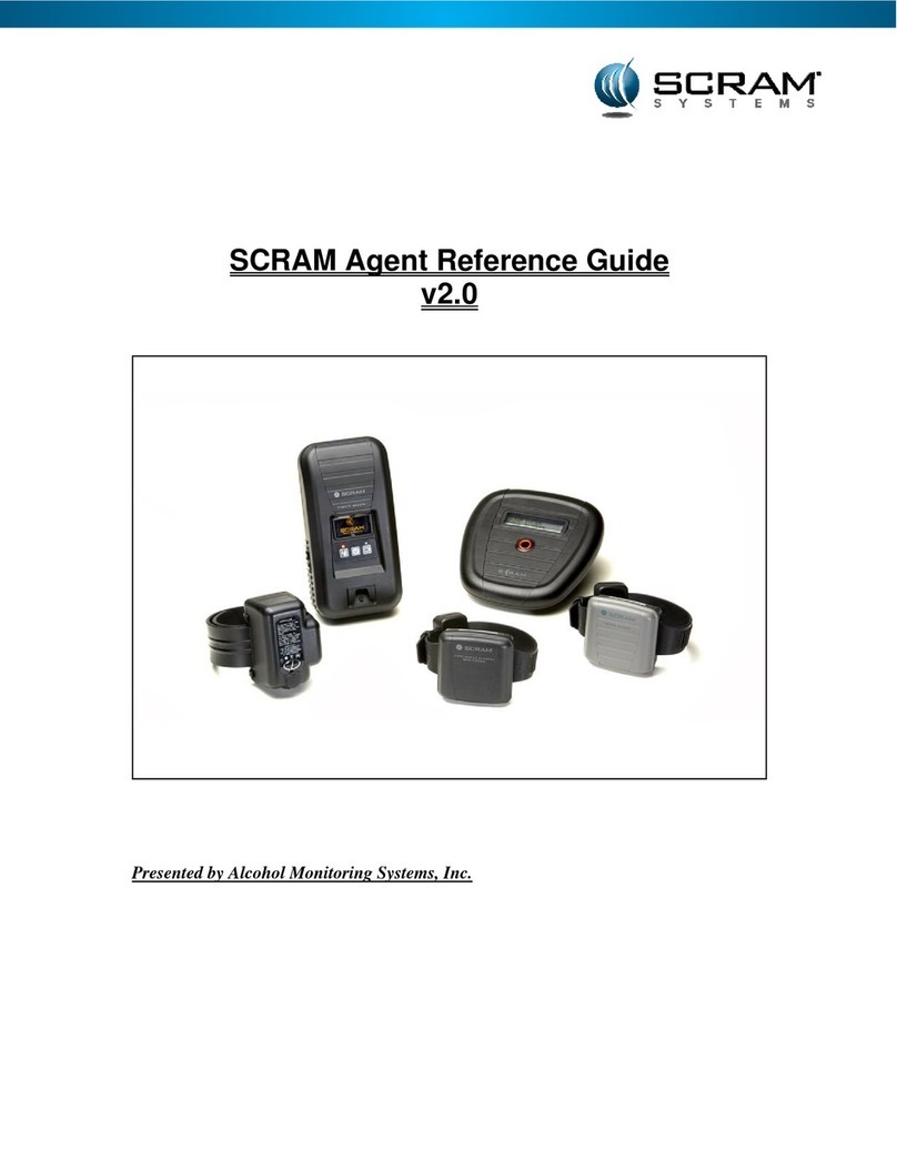 Alcohol Monitoring Systems SCRAM Agent reference guide