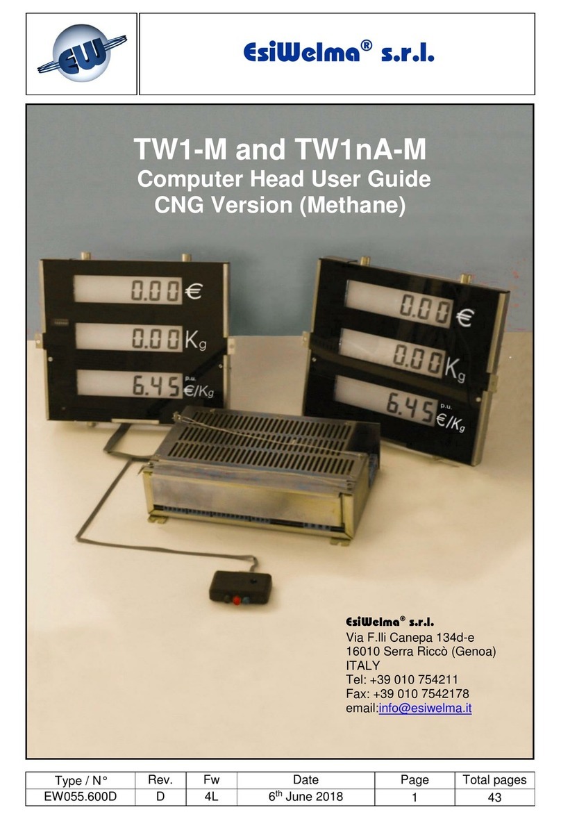 EsiWelma TW1-M user guide