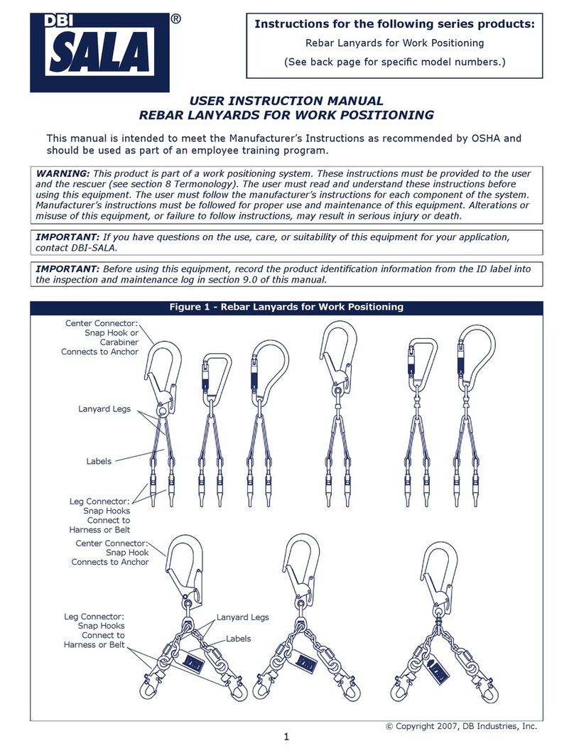 DBI SALA 1106150 Operator's manual