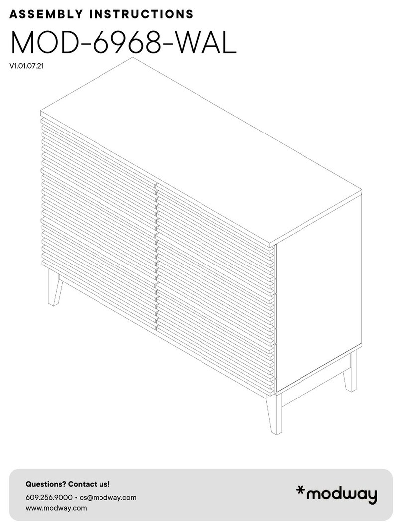 modway MOD-6968-WAL User manual