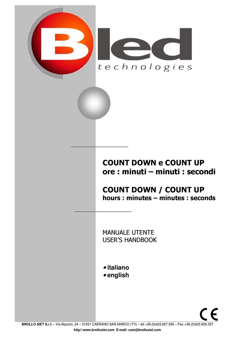 BROLLOSIET COUNT DOWN User handbook
