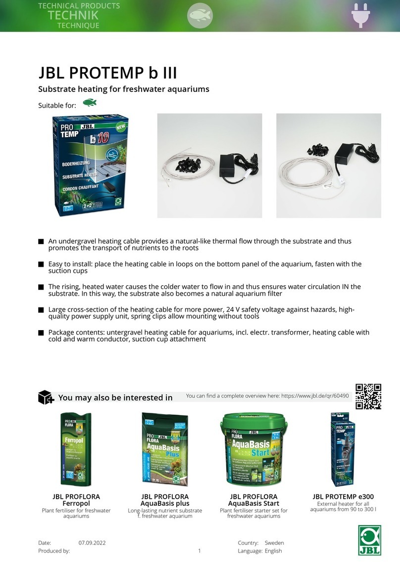 JBL PROTEMP b III manual
