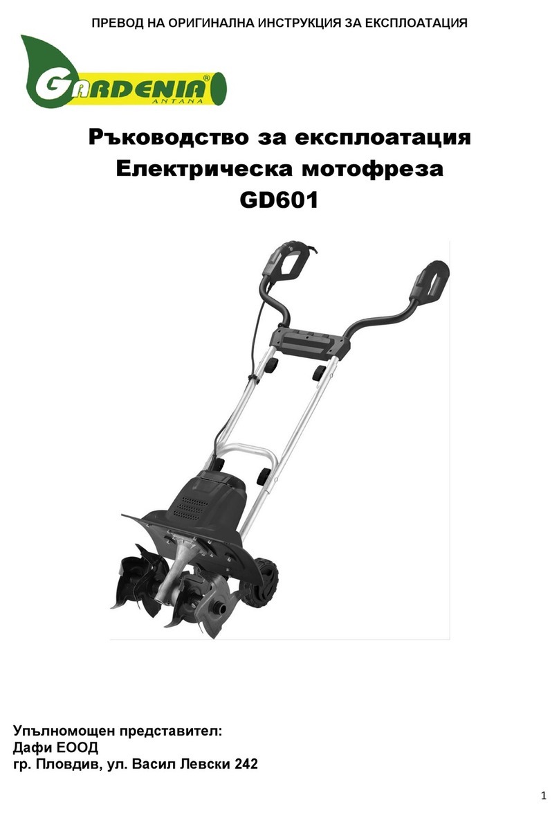 Gardenia GD601 instruction manual