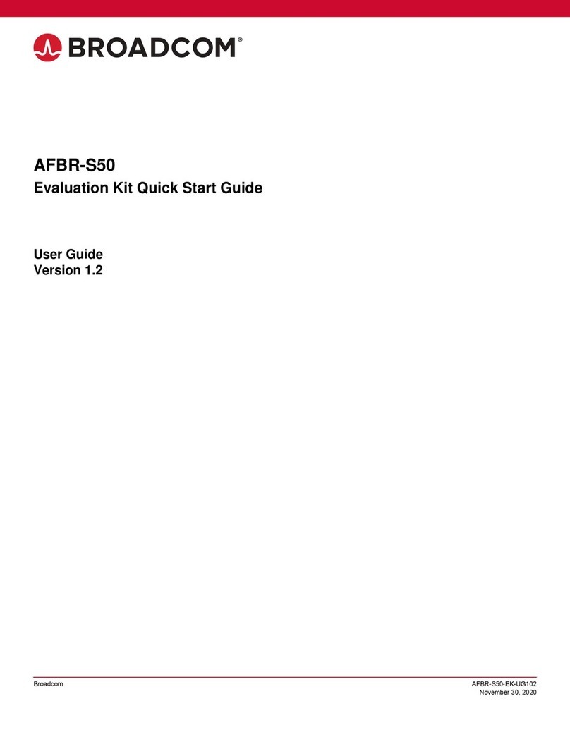 Broadcom AFBR-S50 quick start guide