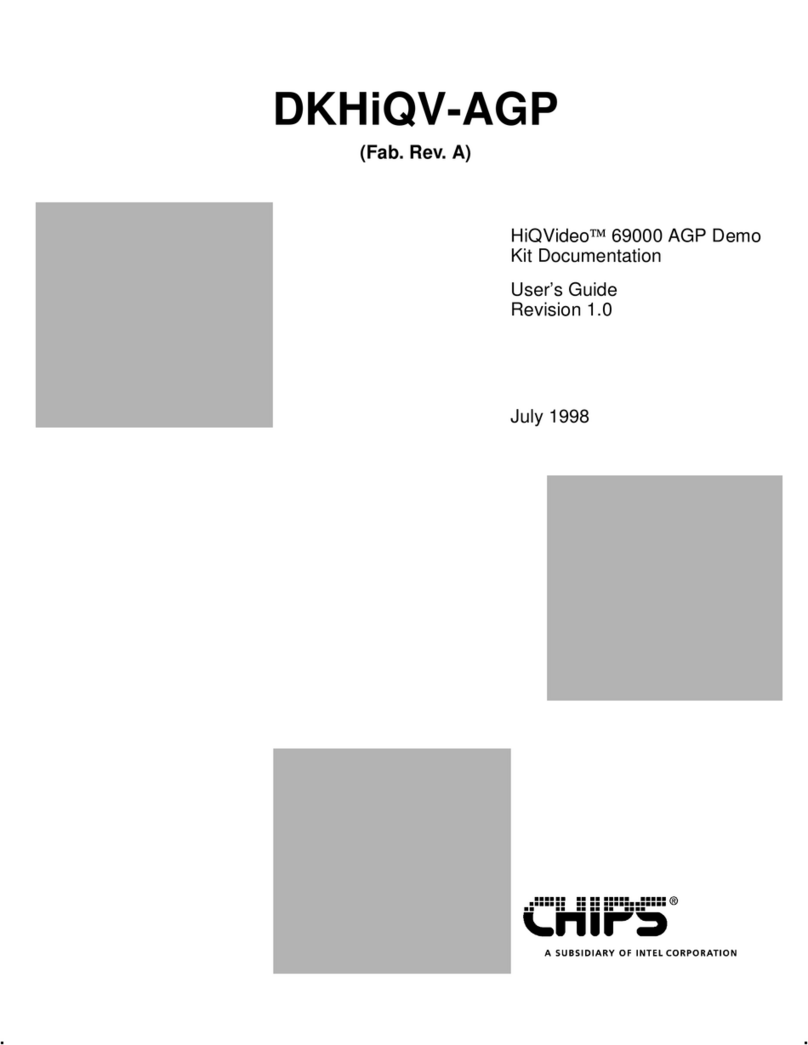 Intel CHIPS DKHiQV-AGP User manual
