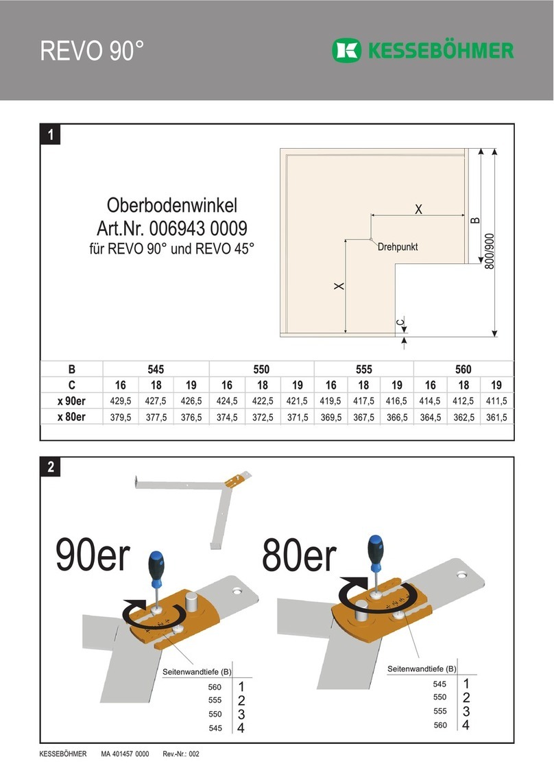 Kesseböhmer 006943 0009 User manual
