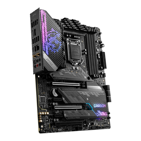 MSI MPG Z590 GAMING CARBON WIFI quick start