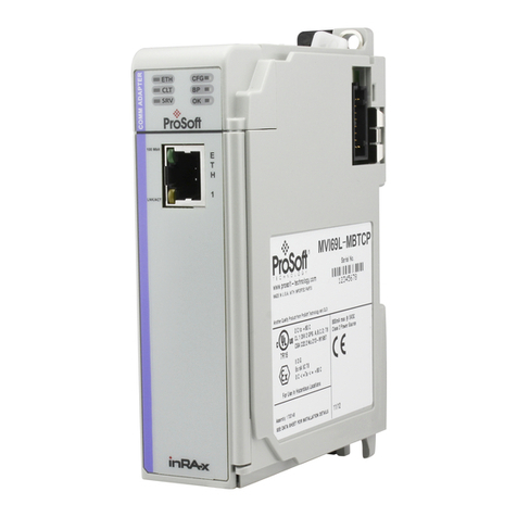 ProSoft Technology MVI69L-MBTCP User manual