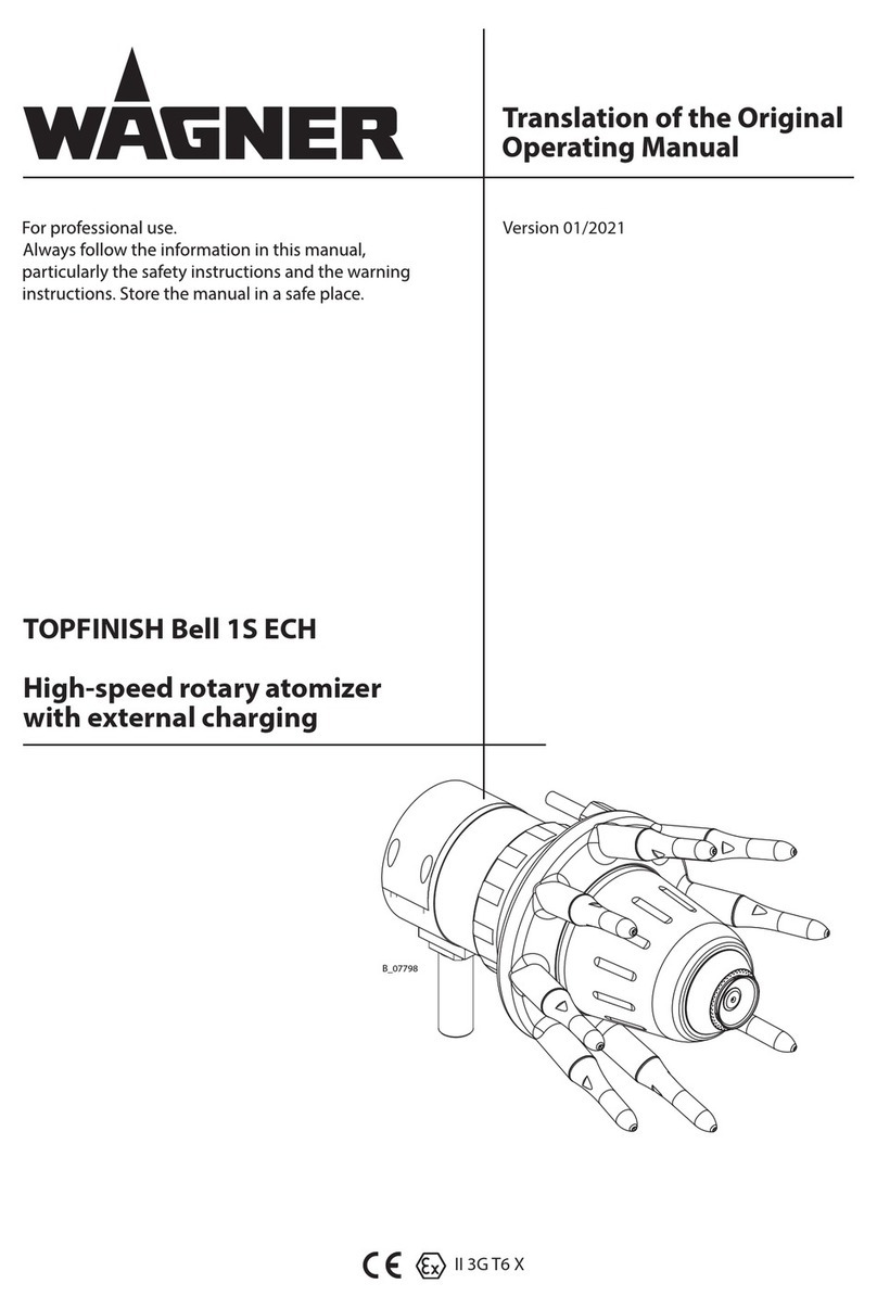 WAGNER TOPFINISH Bell 1S ECH Translation of the original operating manual