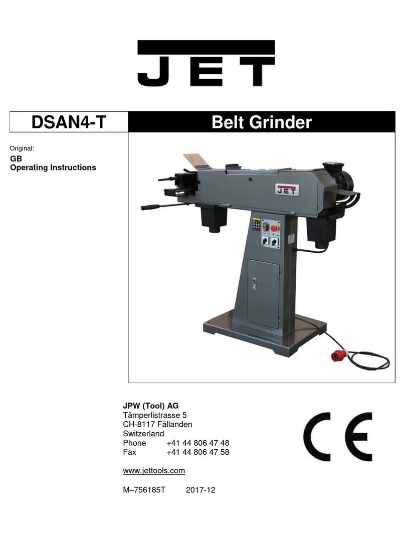 Jet DSAN4-T operating instructions