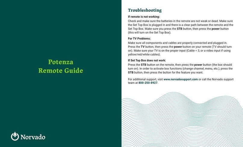 Norvado Potenza Remote guide