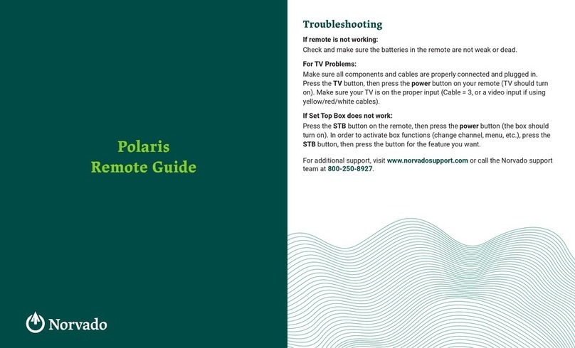 Norvado Polaris Remote guide