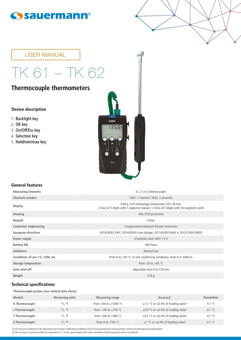 sauermann TK 61 user manual